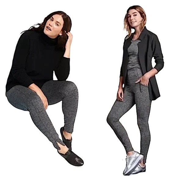 ATHLETA Mercer Split Hem Cropped Leggings in herringbone - Picture 11 of 11